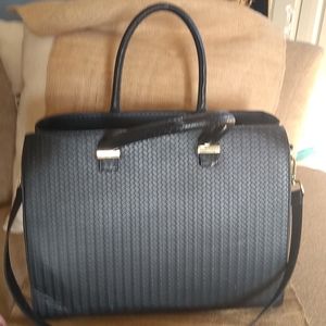 H&M Black Large Tote/crossbody shoulder Bag